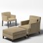 modenature charlotte chair armcahir pouf banquette ottoman